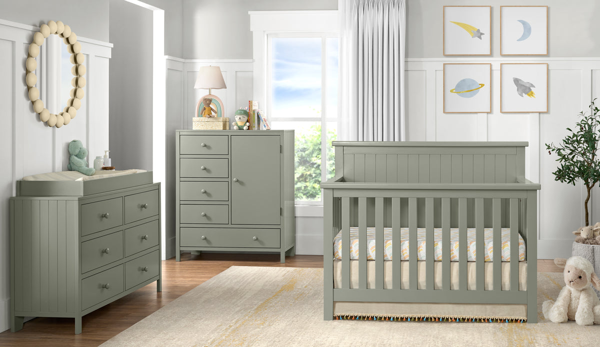 Everlee 4 in 1 Convertible Crib