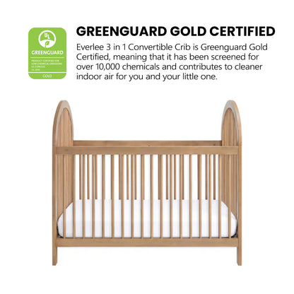 Everlee Convertible Island Crib