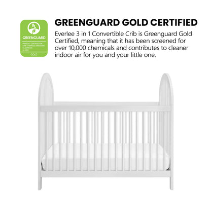 Everlee Convertible Island Crib