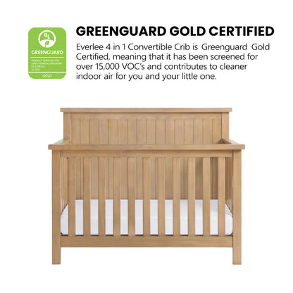 Everlee 4 in 1 Convertible Crib