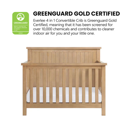 Everlee 4 in 1 Convertible Crib