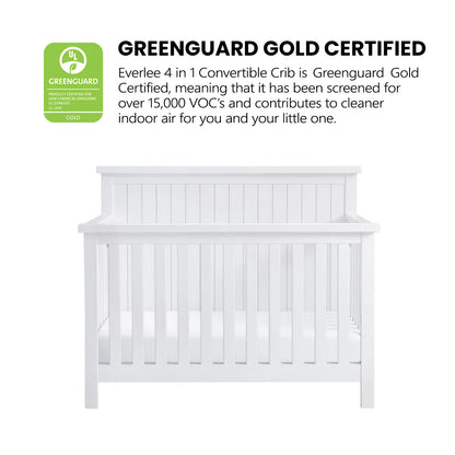 Everlee 4 in 1 Convertible Crib