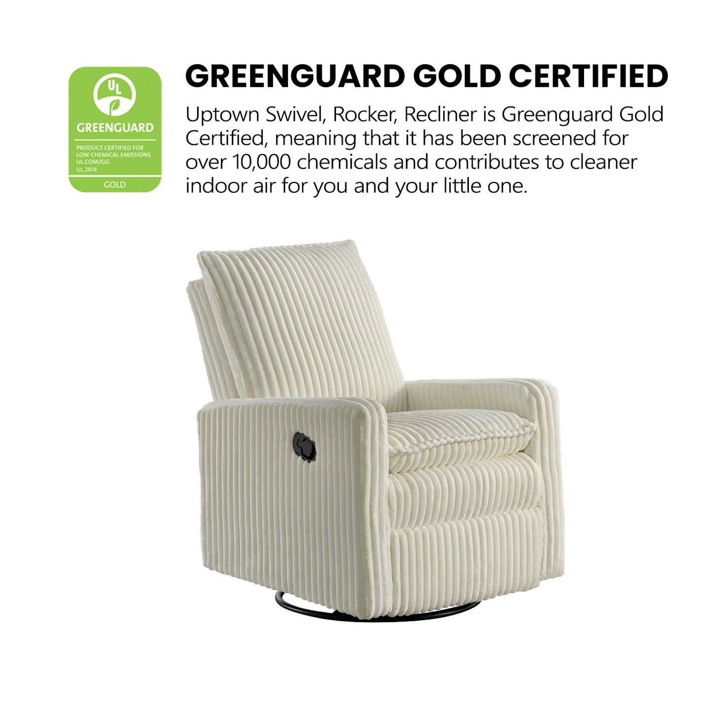 Uptown Swivel Rocker and Recliner