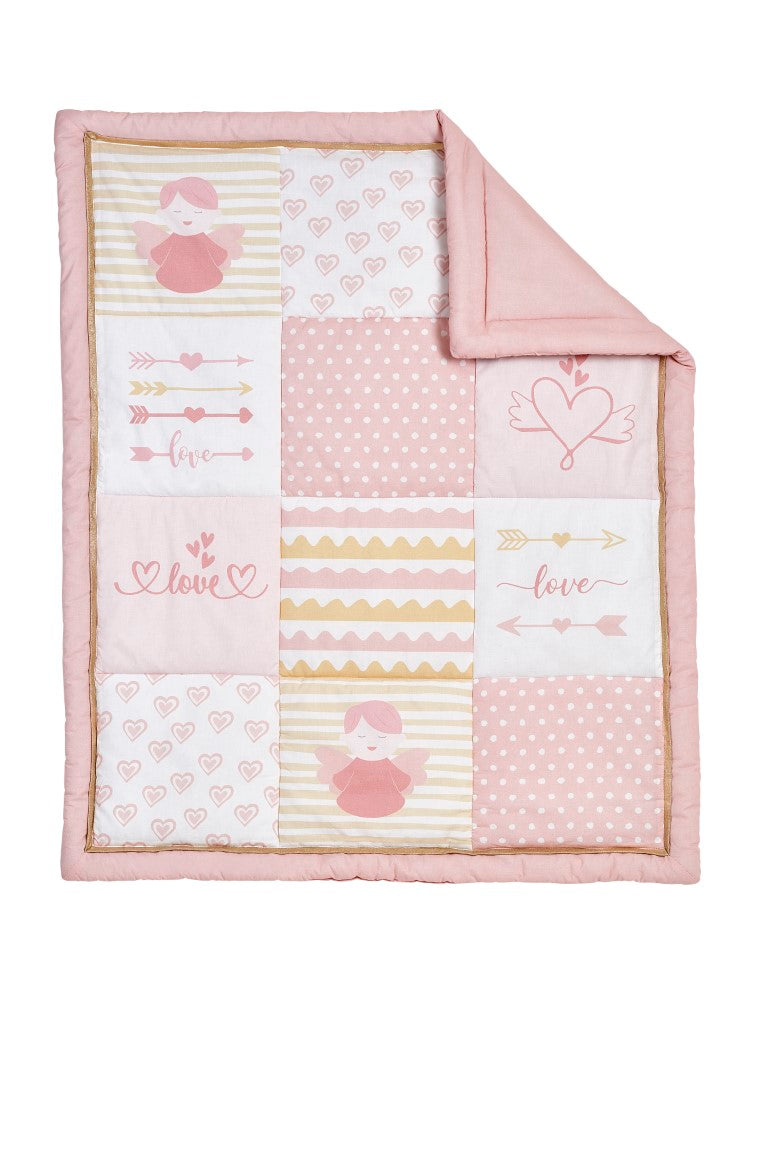 Baby Love 4 pc Baby Crib Nursery Bedding Set