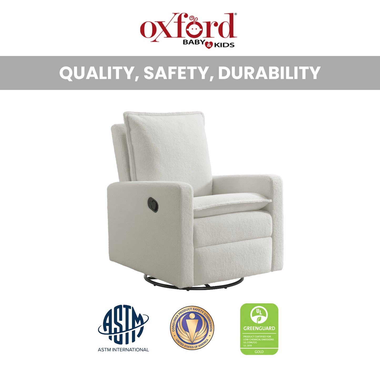 Uptown Swivel Rocker and Recliner