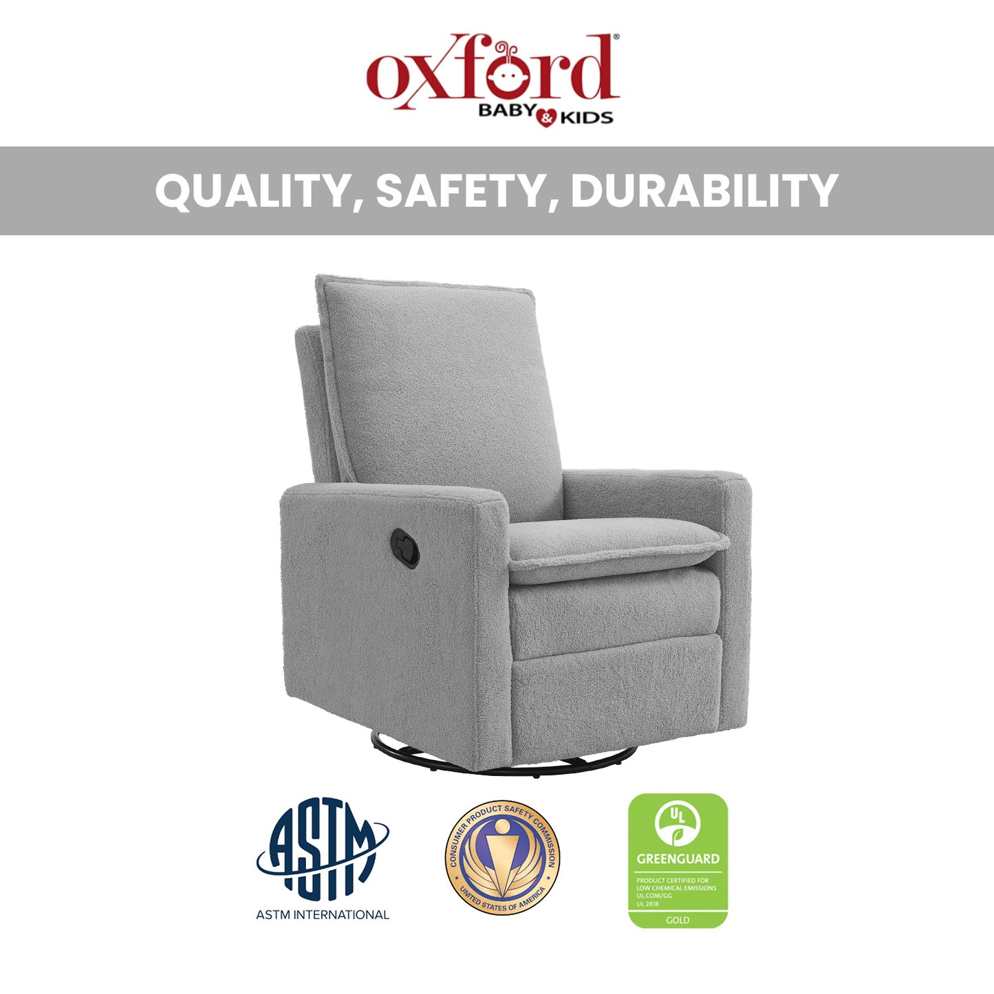 Uptown Swivel Rocker and Recliner