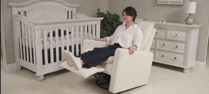Everlee Upholstered Glider/Ottoman
